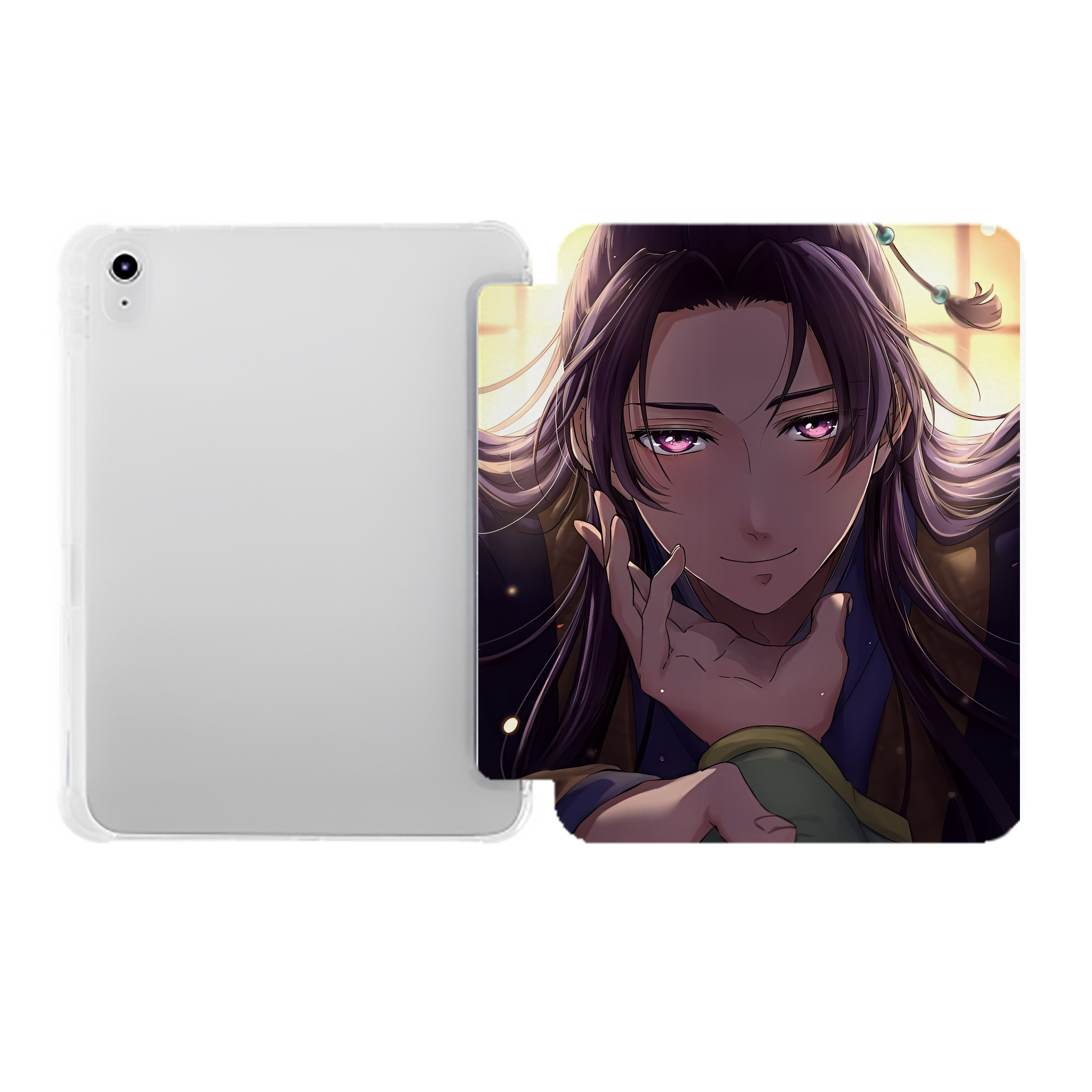 （画像用） 薬屋のひとりごと The Apothecary Diaries IPad ケース ペン収納付き 三つ折りスタンド PUレザー×シリコン 対応機種9.5/10.5/10.9インチ